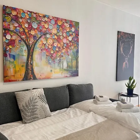 Amao-curry - Center - 100 M2 - 7 Personen - Balkon - 2 Schlafzimmer - Kingsize Betten * Lahr/Schwarzwald