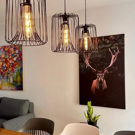 Apartmán Amao-curry - Center - 100 M2 - 7 Personen - Balkon - 2 Schlafzimmer - Kingsize Betten Lahr (Baden-Wurttemberg)